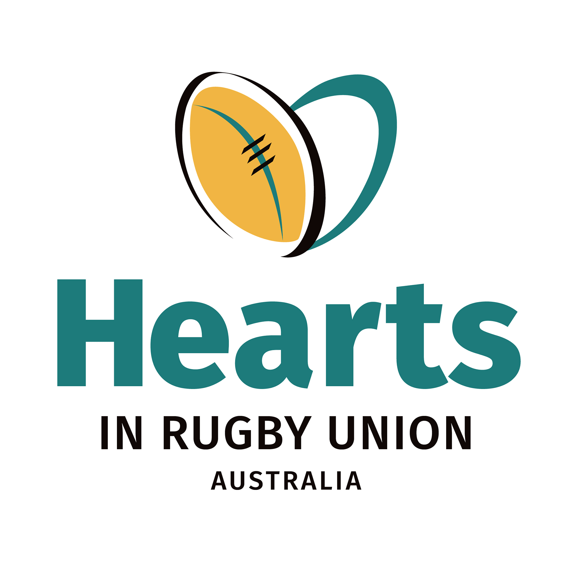 Hearts in Rugby Union logo